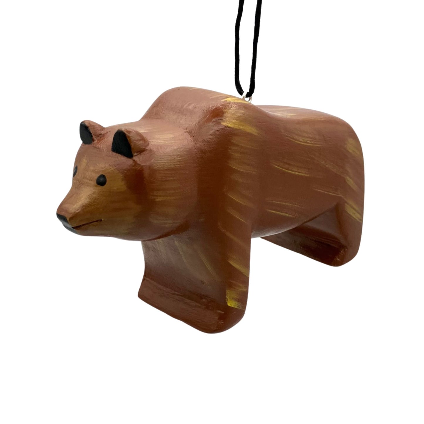 Grizzly Bear Balsa Ornament
