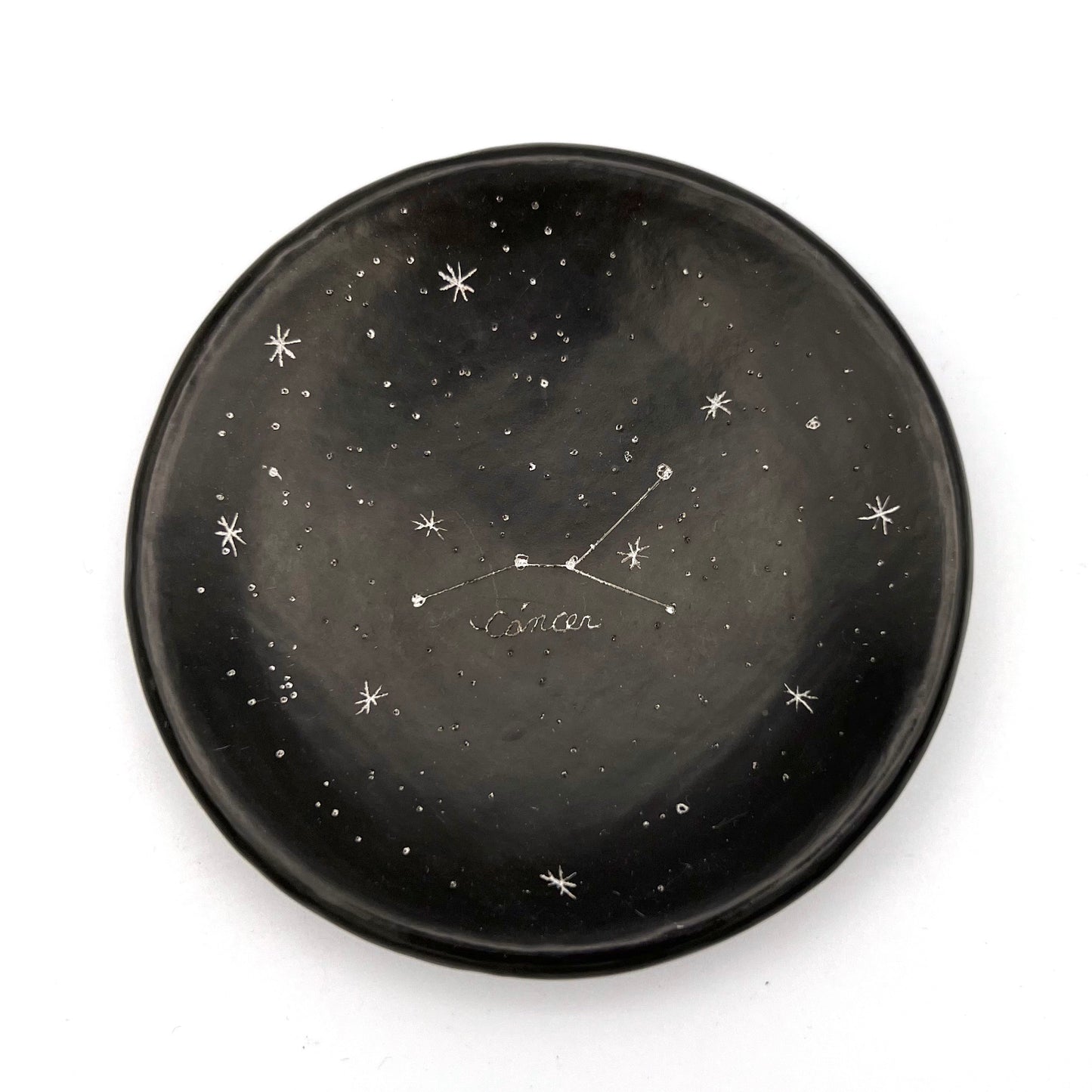 Zodiac Constellations Ceramic Ring Dish