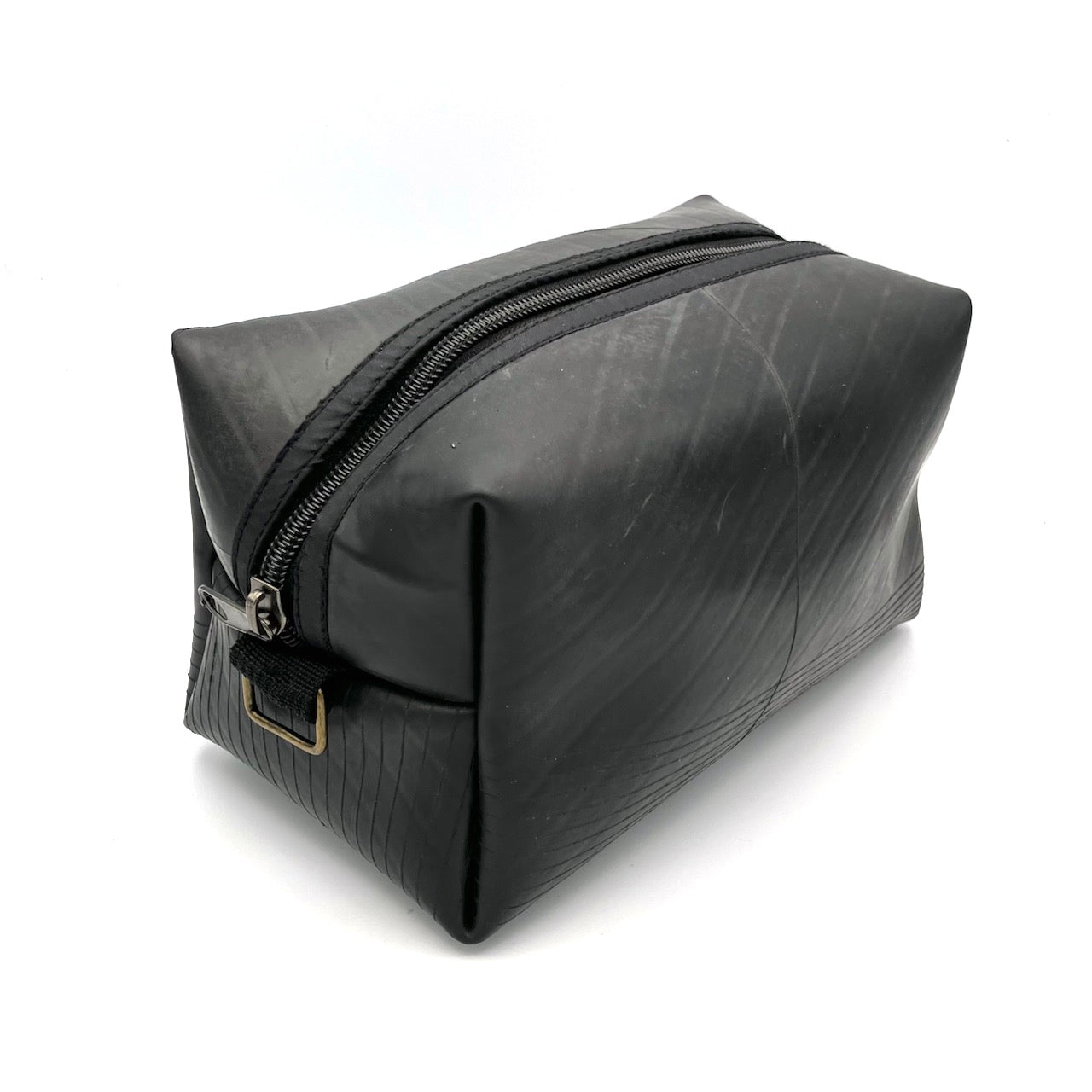 Vegan Recycled Inner Tube Dopp Kit/Toiletry Bag