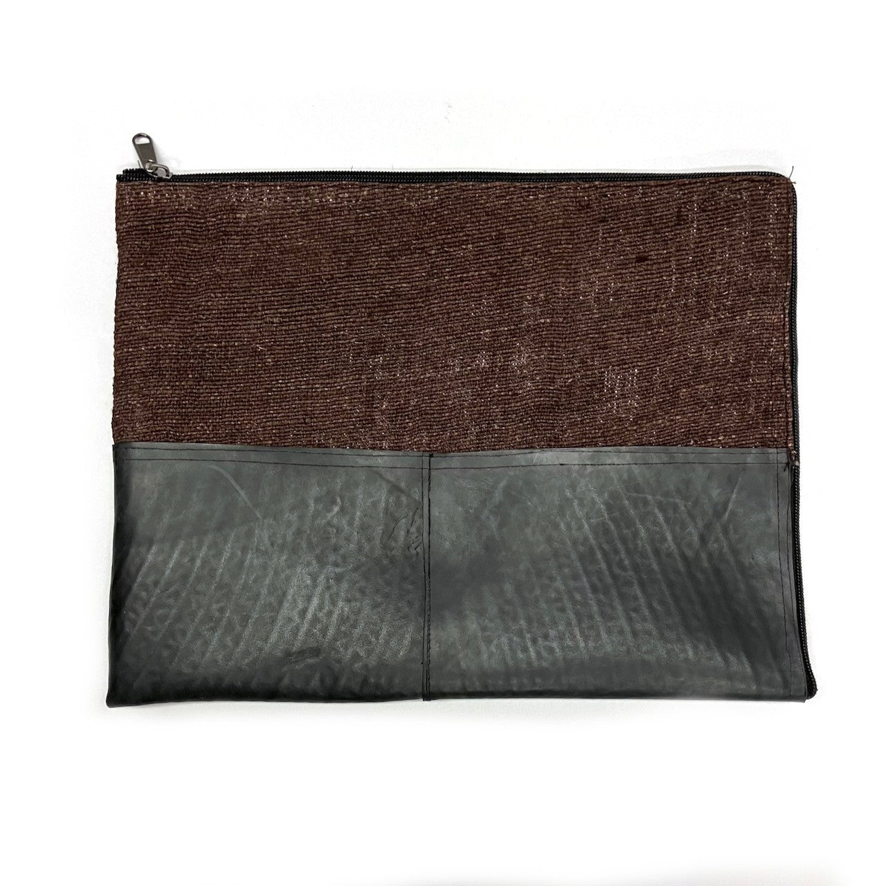Vegan Recycled Inner Tube and Hemp 16" Laptop Computer Case