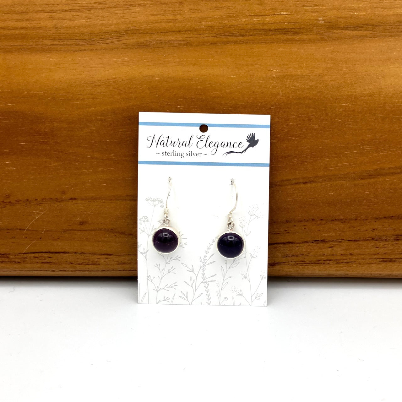 Amethyst Sterling Silver Earrings