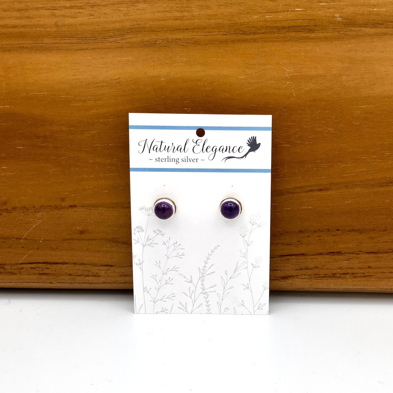 Amethyst Sterling Silver Earrings