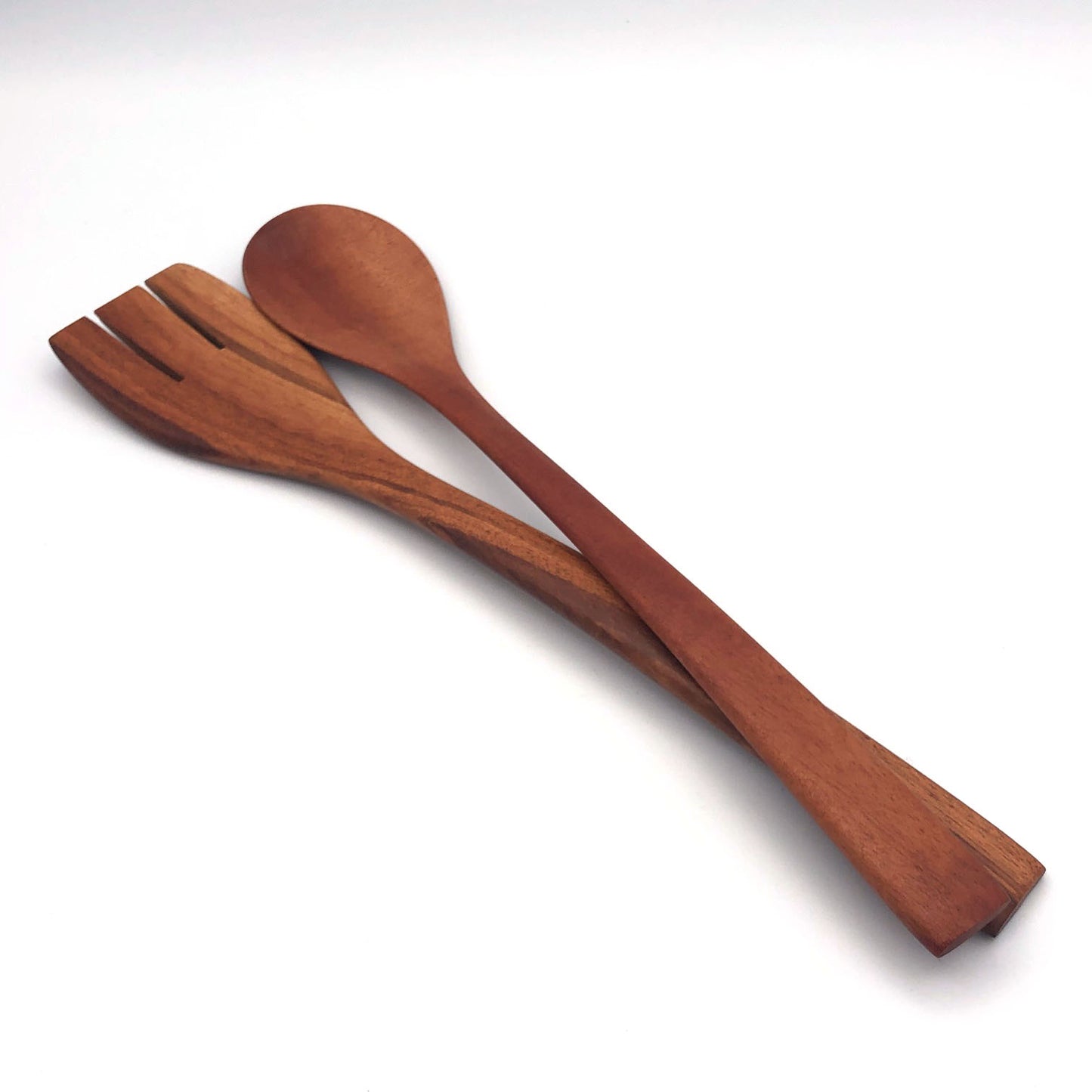 Tropical Hardwood Salad Servers