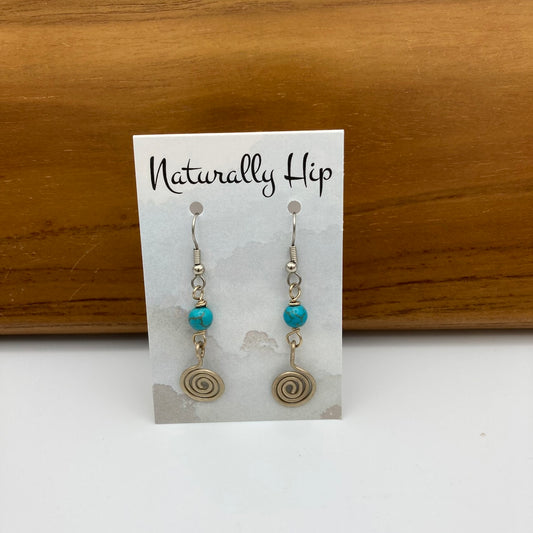 Eternity Spiral Earrings