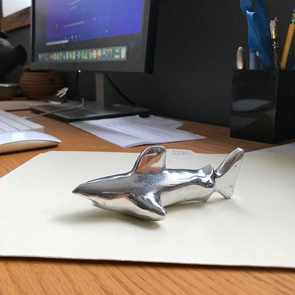 Recycled Aluminum Great White Shark