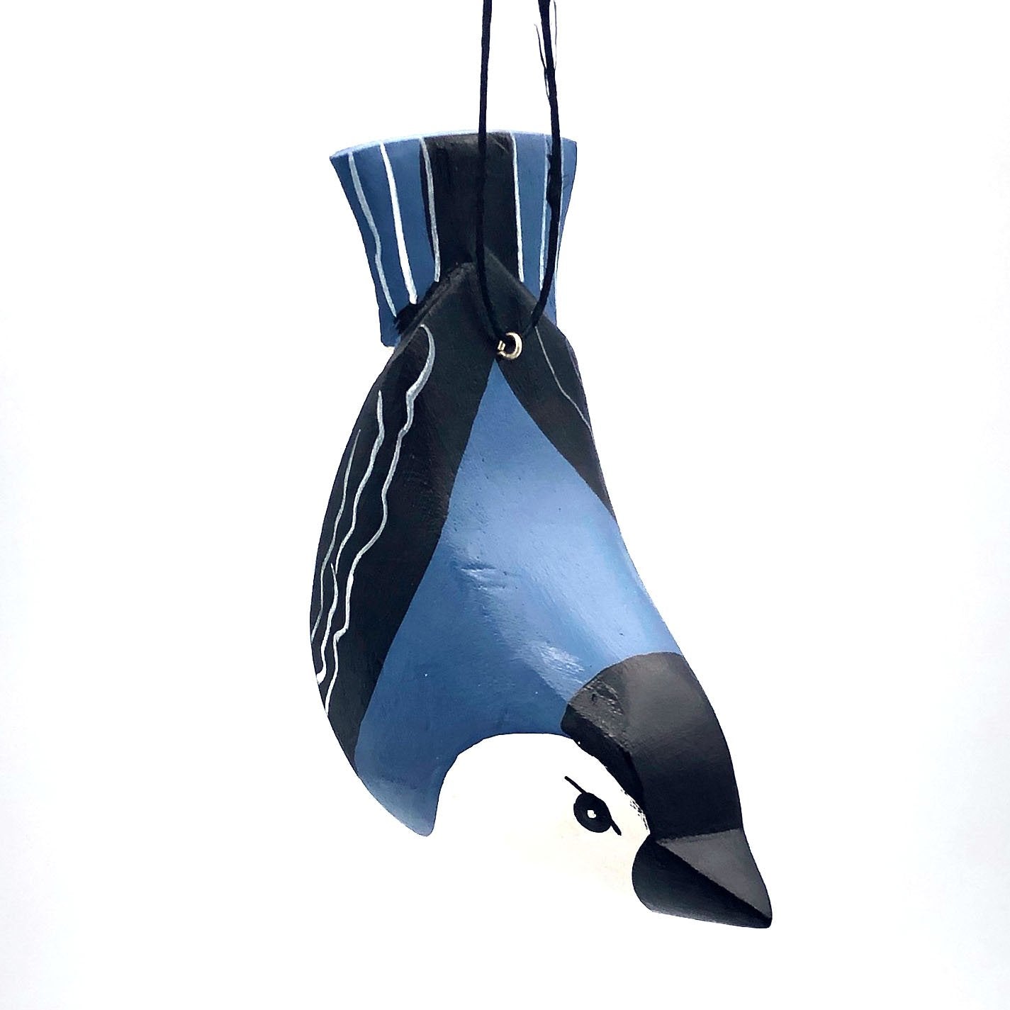 White-breasted Nuthatch Balsa Ornament