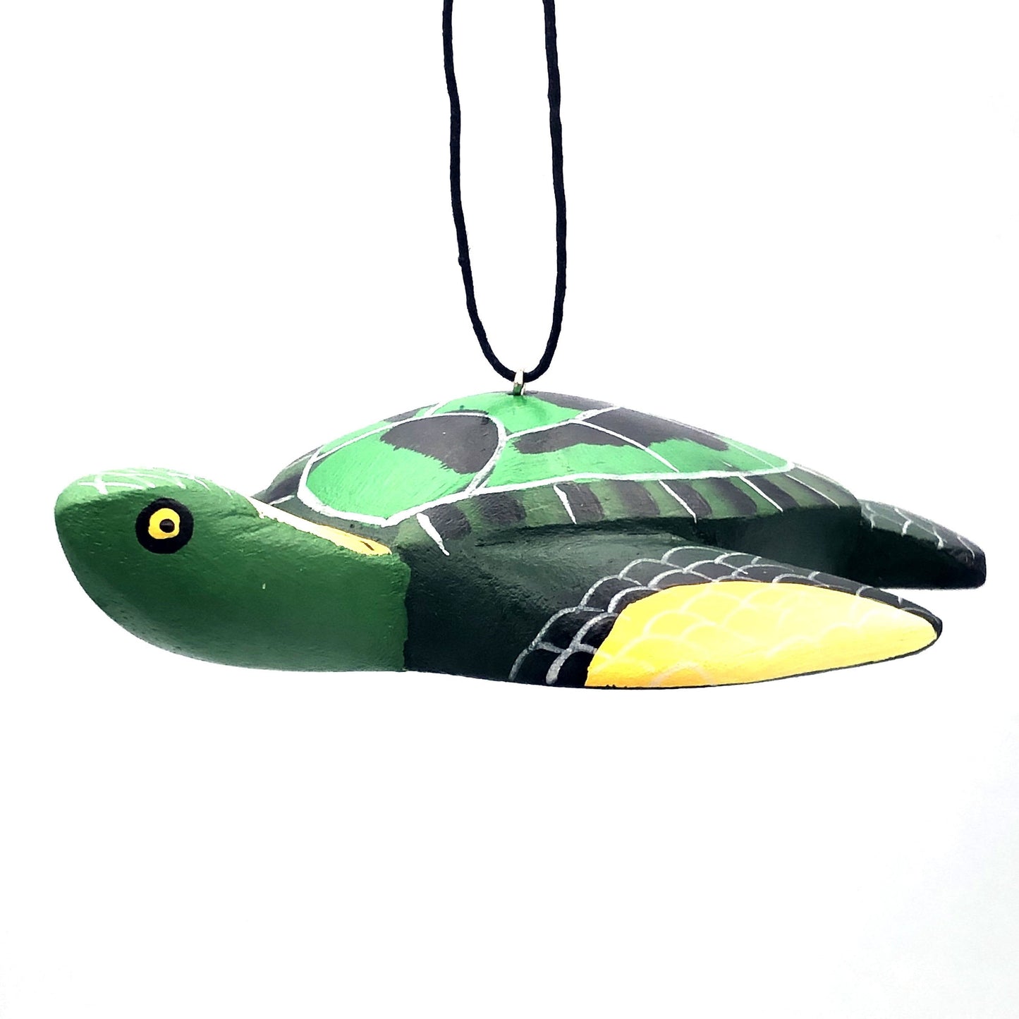 Pacific Sea Turtle Balsa Ornament