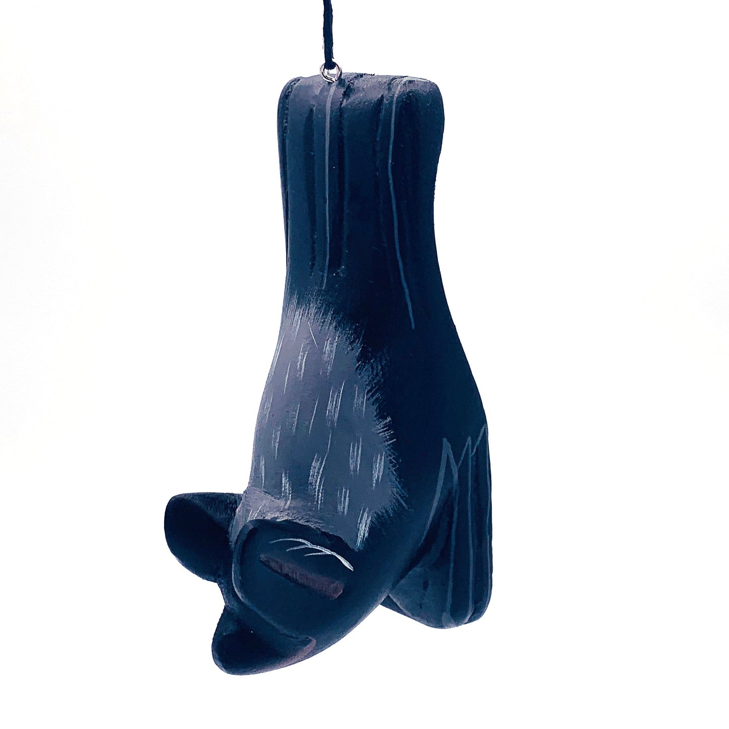 Silver Haired Bat Balsa Ornament