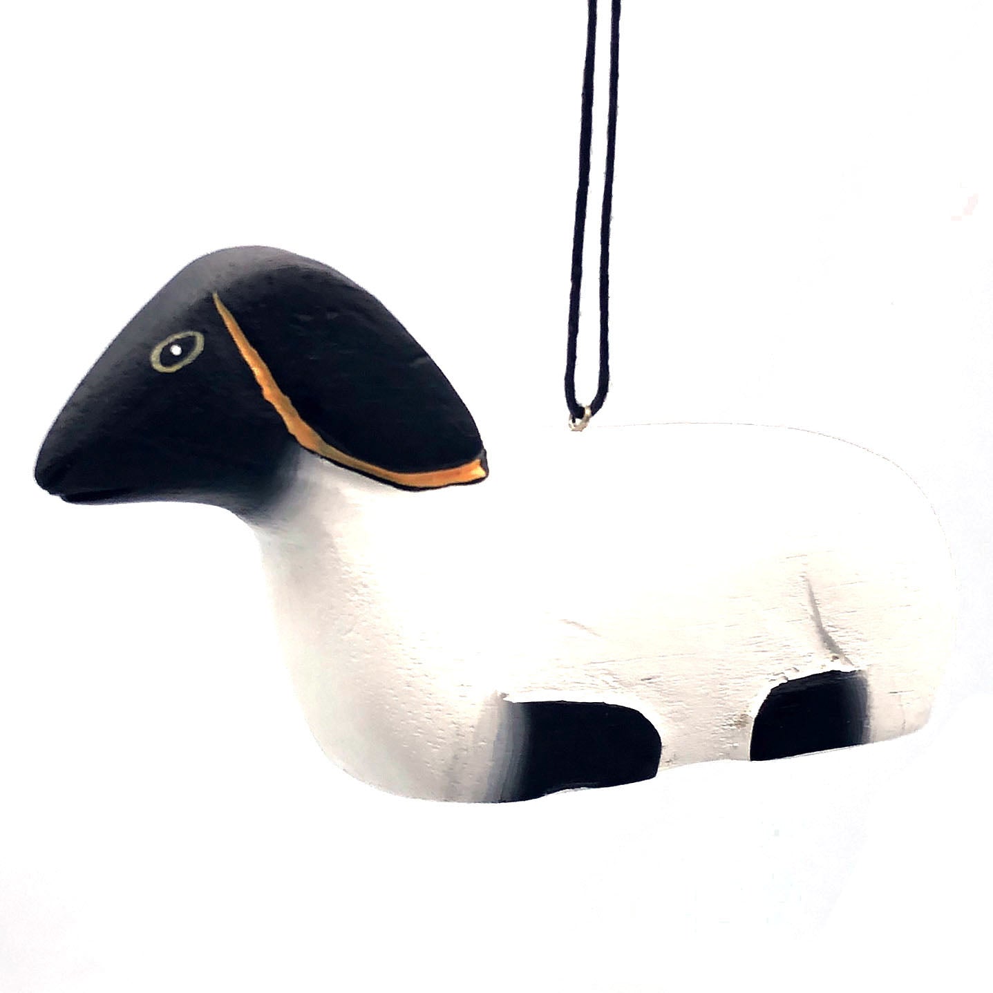 Sheep Balsa Ornament