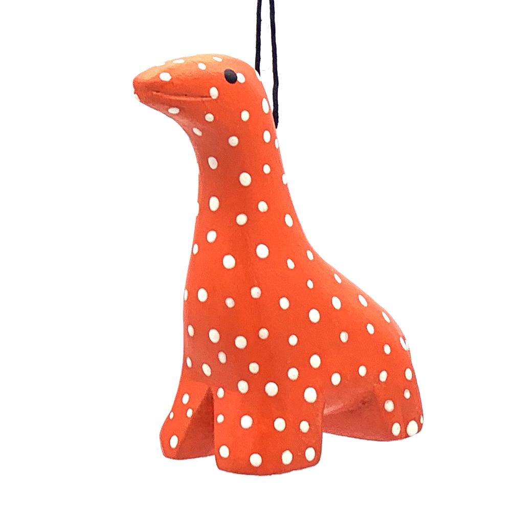 Whimsical Dino Balsa Ornament