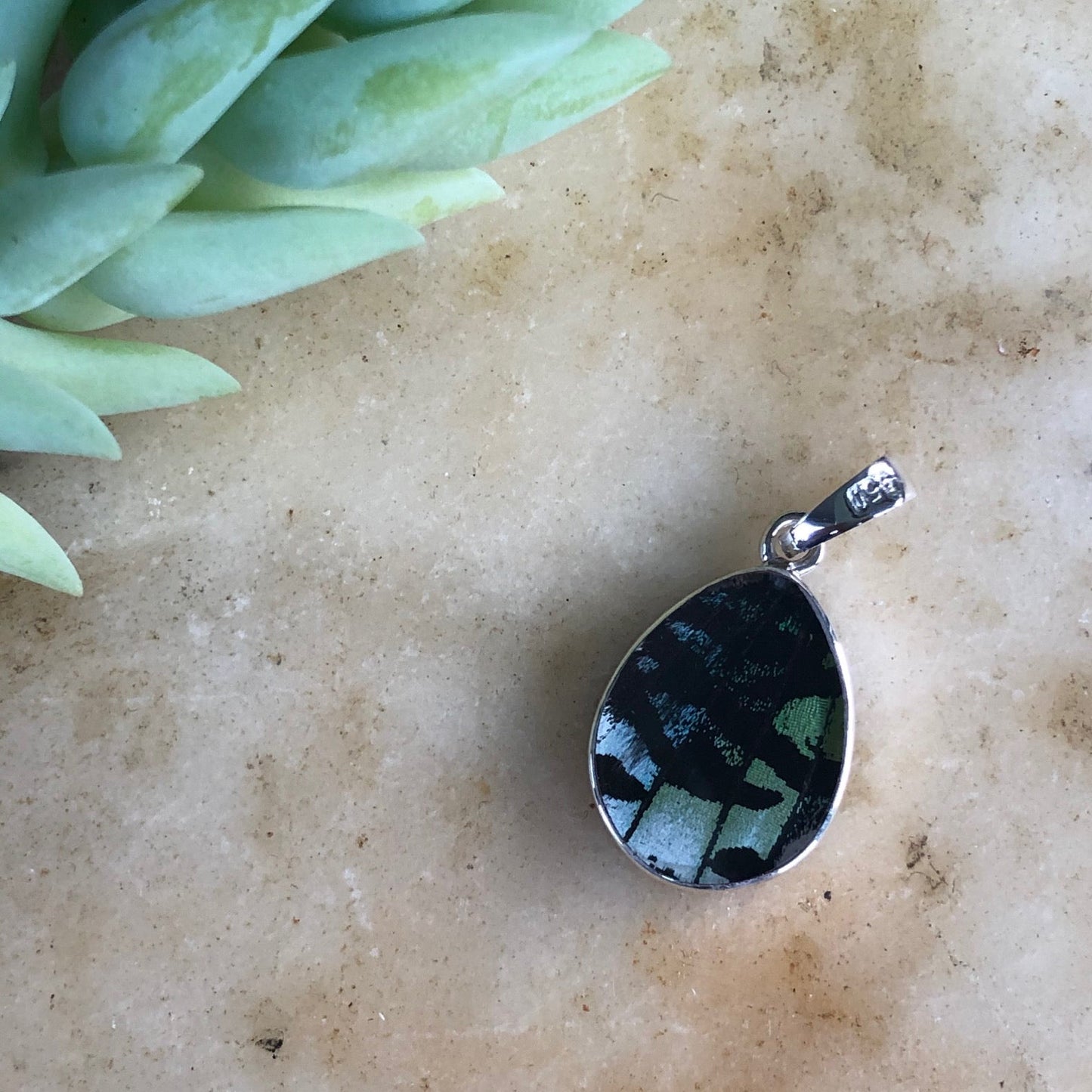 Day-Flying Moth Pendant