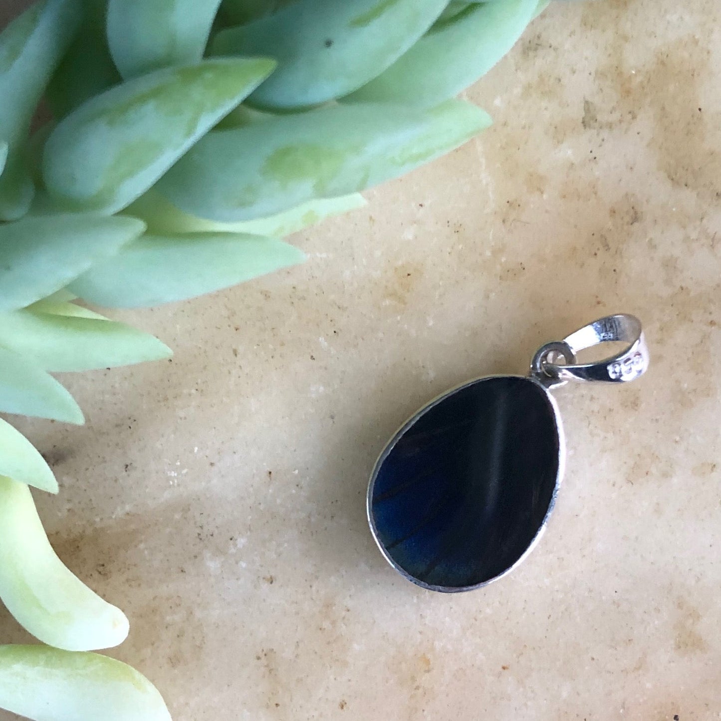 Leprieur's Glory Butterfly Pendant