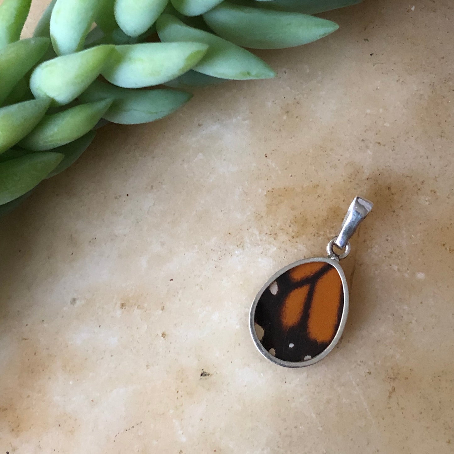 Monarch Butterfly Pendant