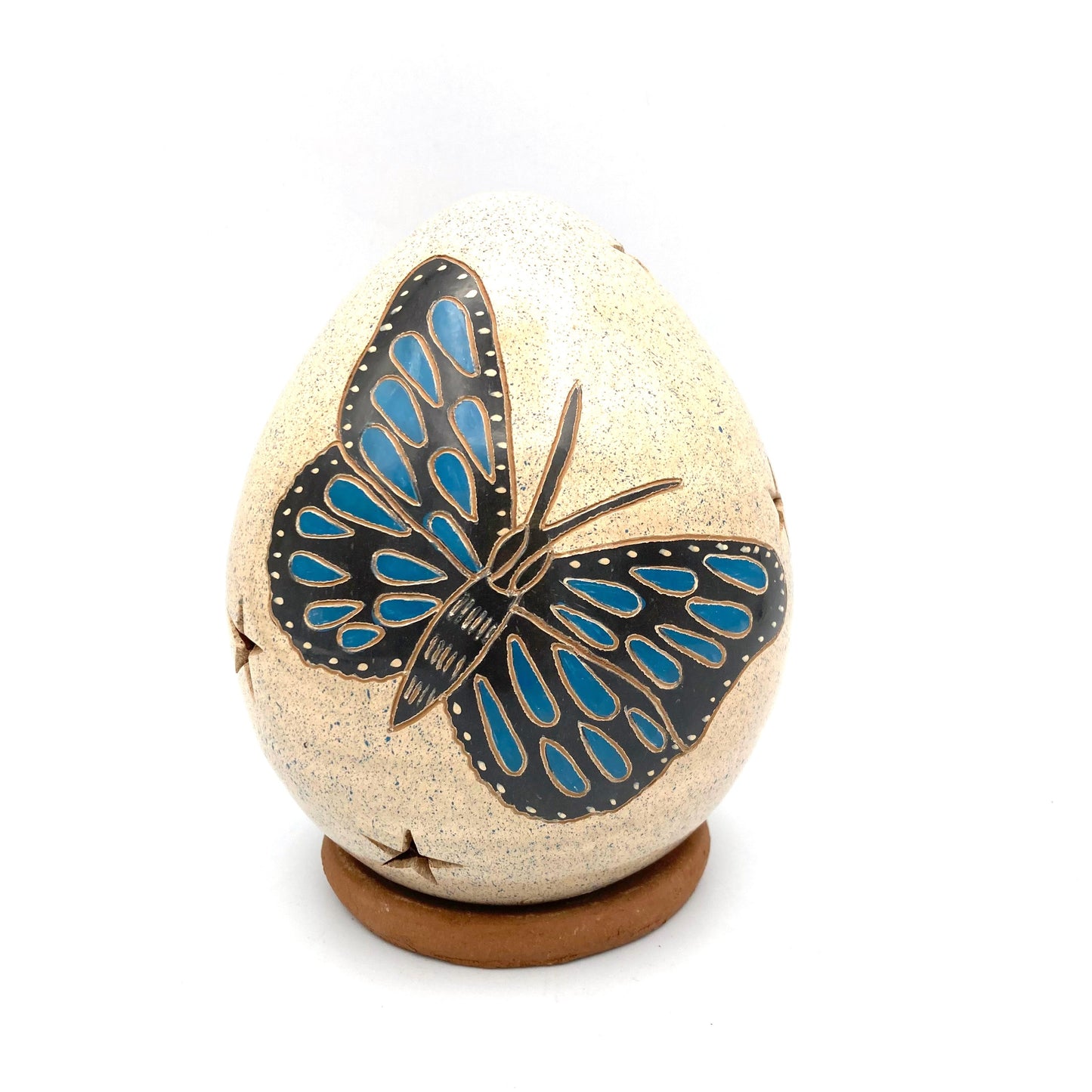 Monarch/Blue Morpho Butterfly Luminary