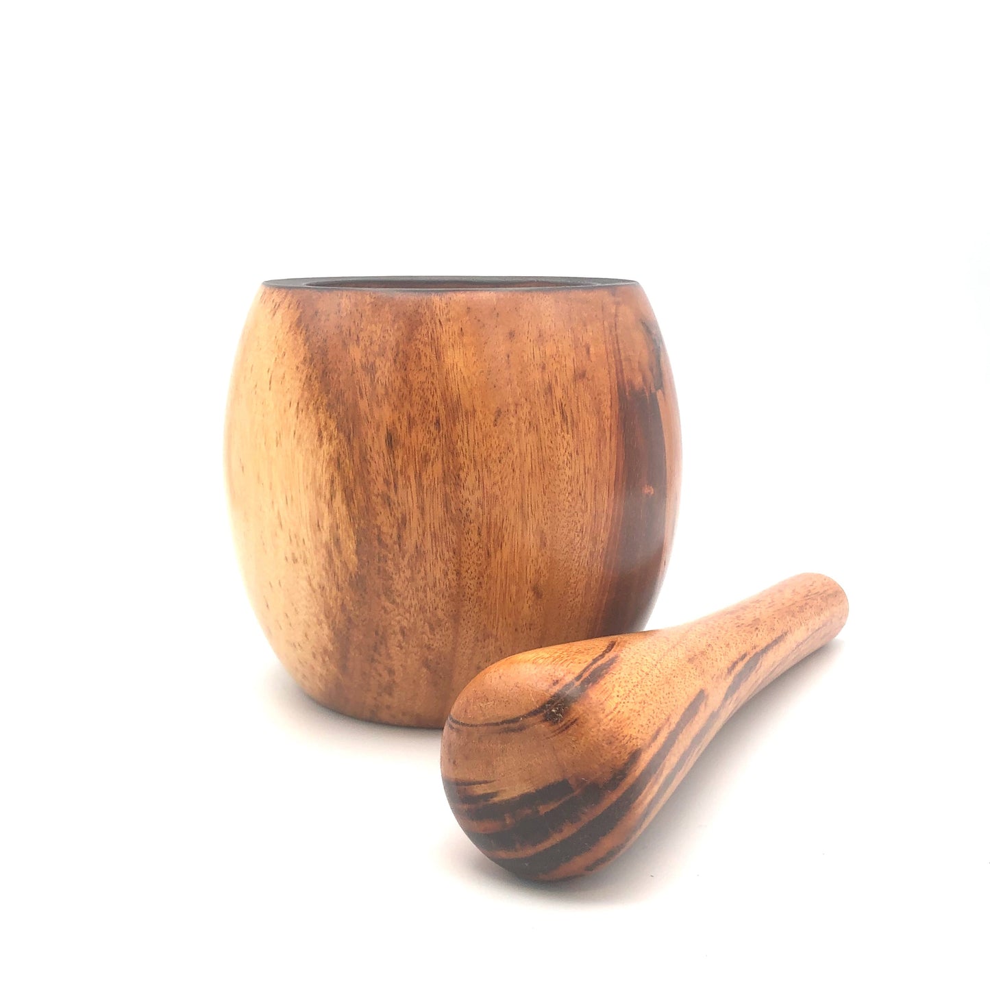 Tropical Hardwood Mortar & Pestle - Large