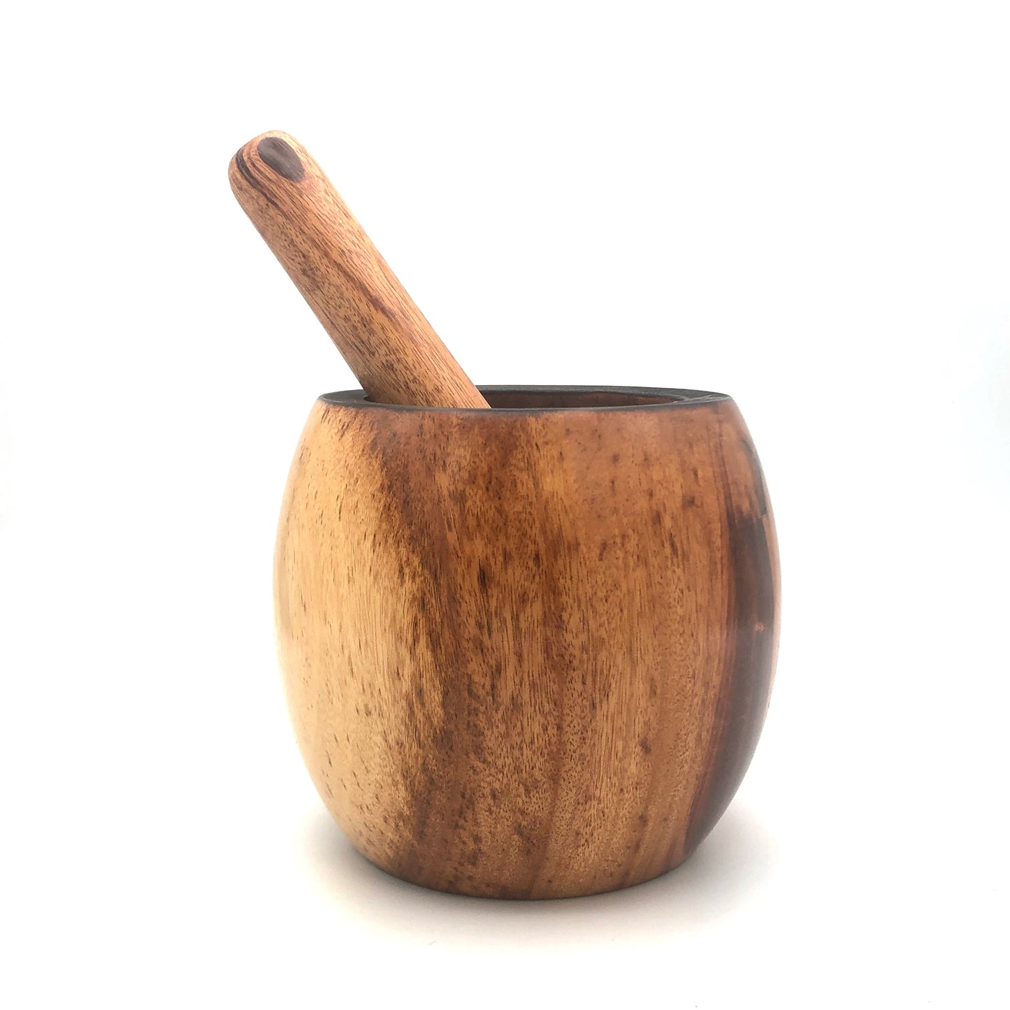 Tropical Hardwood Mortar & Pestle - Large