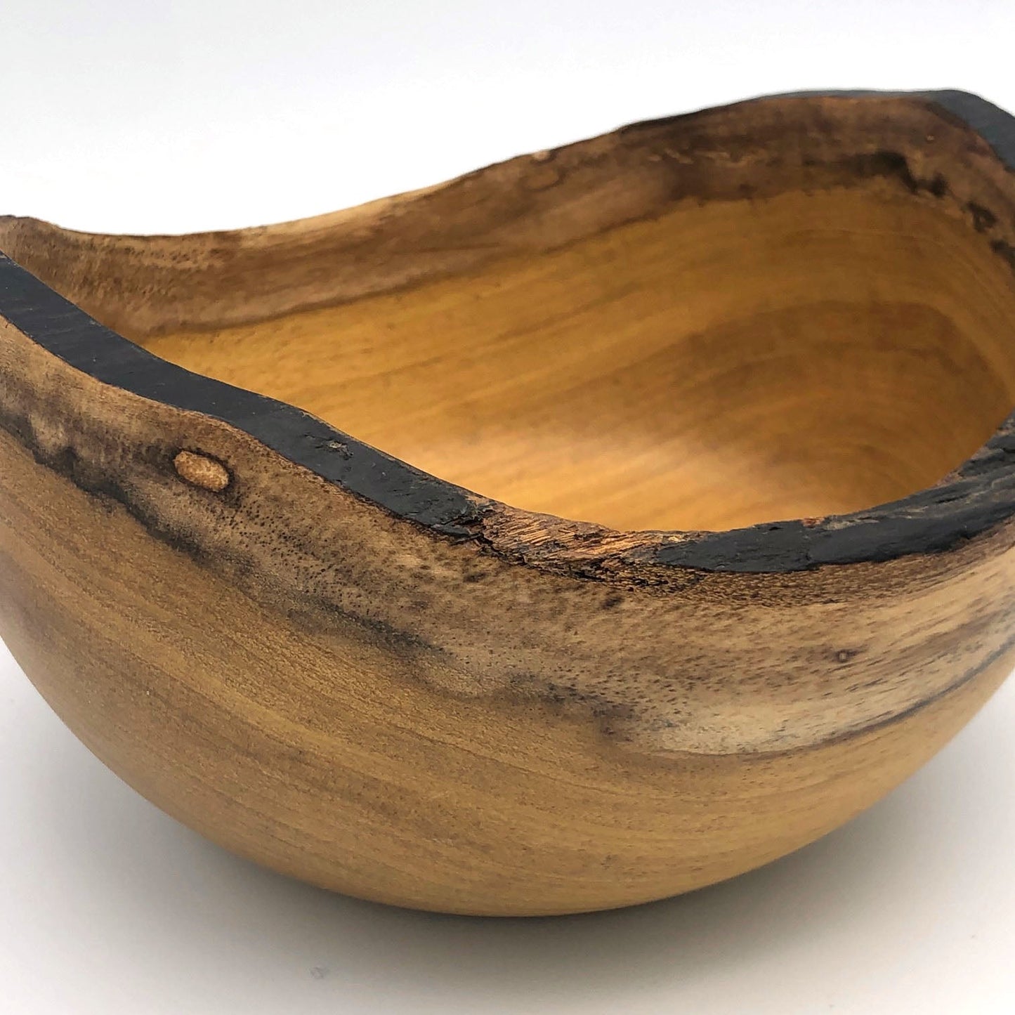 Tropical Hardwood Rustic Bowl