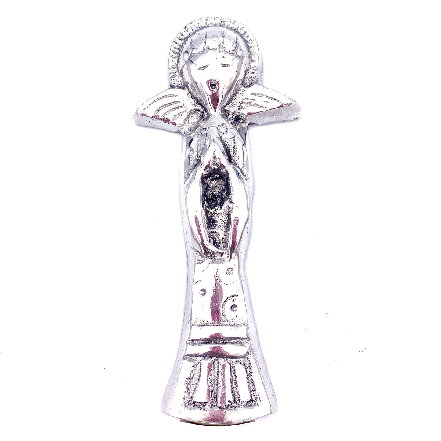 Recycled Aluminum Angel Singing