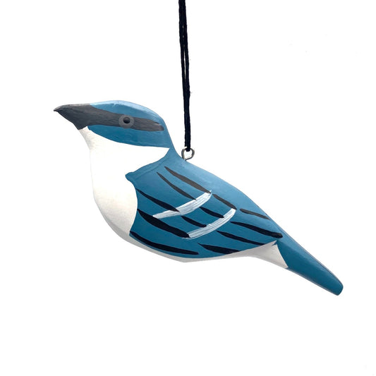 Cerulean Warbler Balsa Ornament