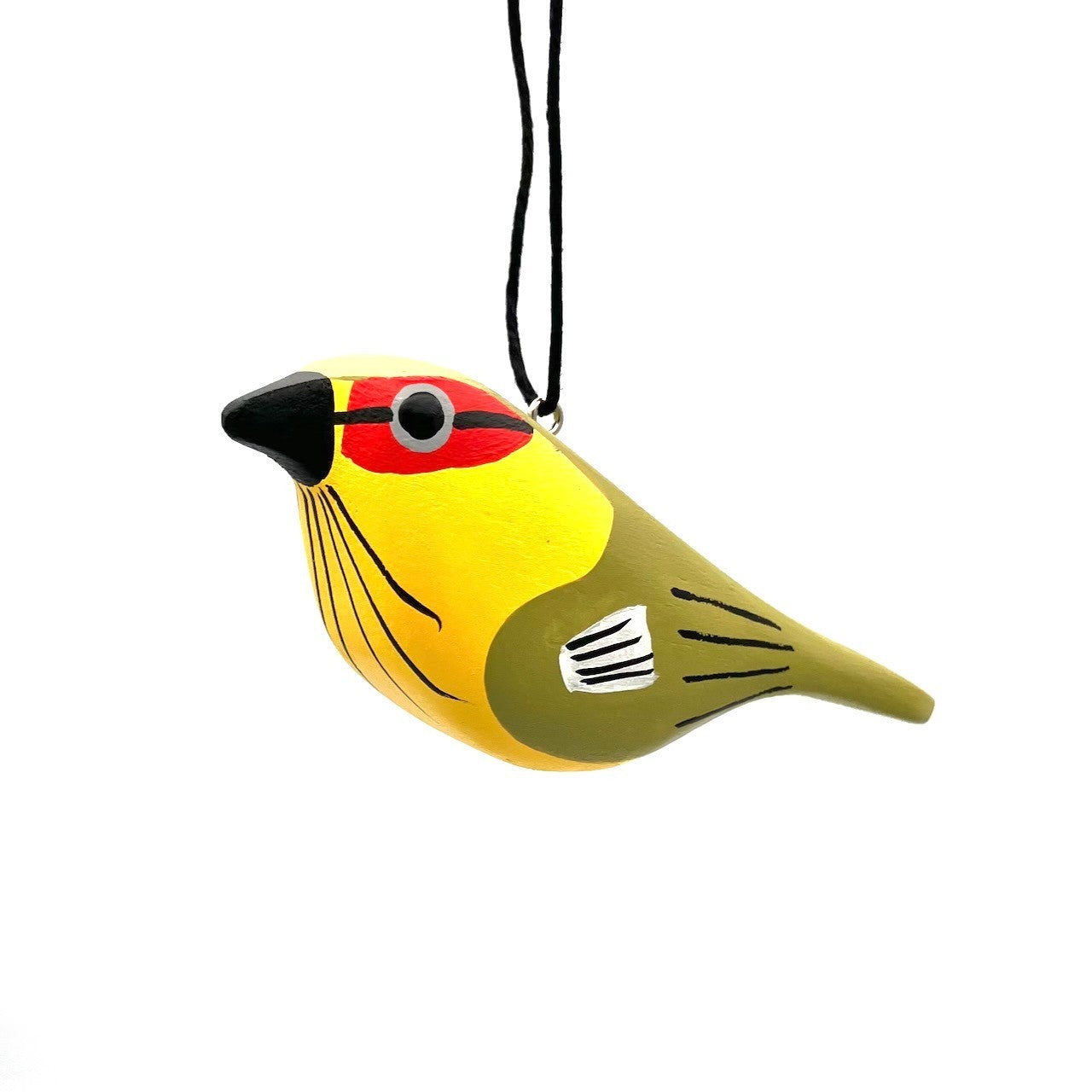 Cape May Warbler Balsa Ornament