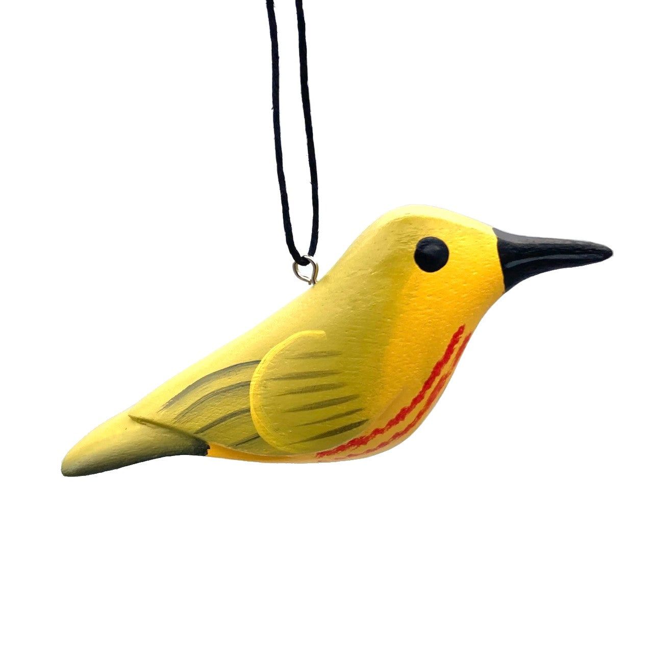 Yellow Warbler Balsa Ornament