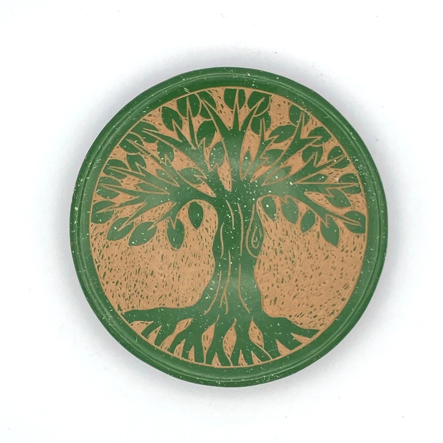 Tree of Life Ceramic Ring Dish