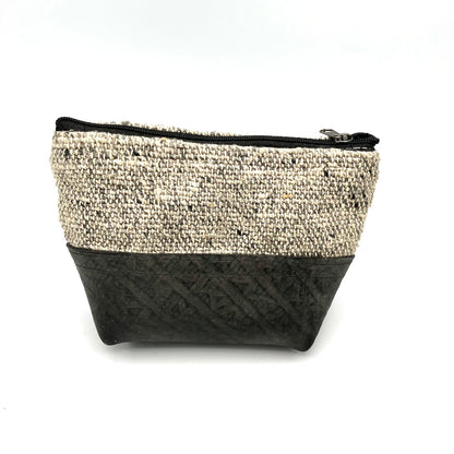 Vegan Recycled Inner Tube and Hemp Pouch