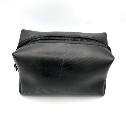 Vegan Recycled Inner Tube Dopp Kit/Toiletry Bag