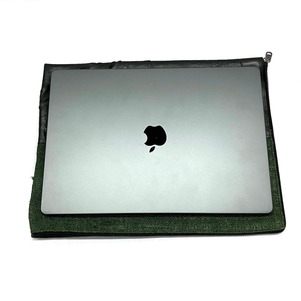 Vegan Recycled Inner Tube and Hemp 16" Laptop Computer Case