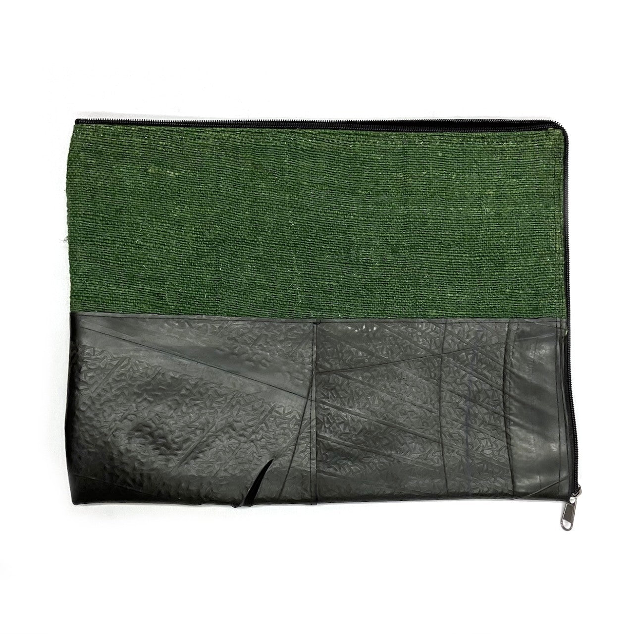 Vegan Recycled Inner Tube and Hemp 16" Laptop Computer Case