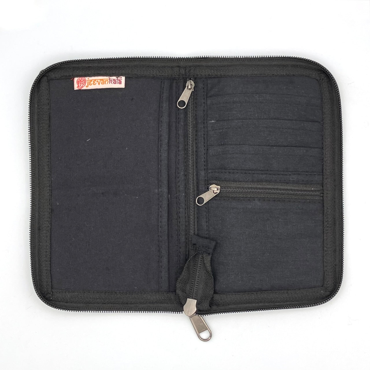 Vegan Recycled Inner Tube Zip-around Wallet
