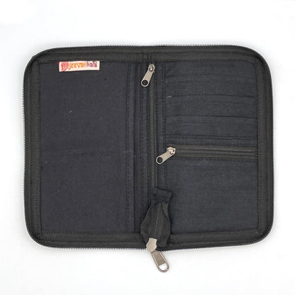 Vegan Recycled Inner Tube Zip-around Wallet