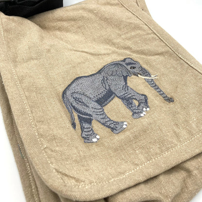 African Elephant Field Bag