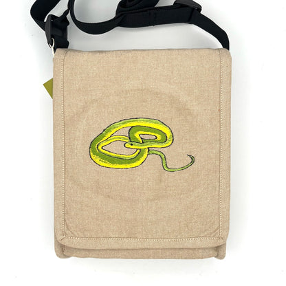Rough Green Snake Field Bag
