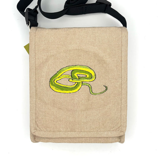 Rough Green Snake Field Bag