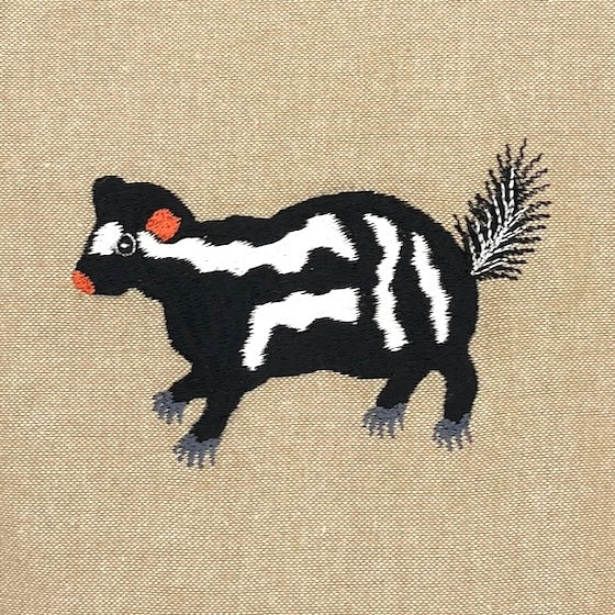 Spotted Skunk Field Bag