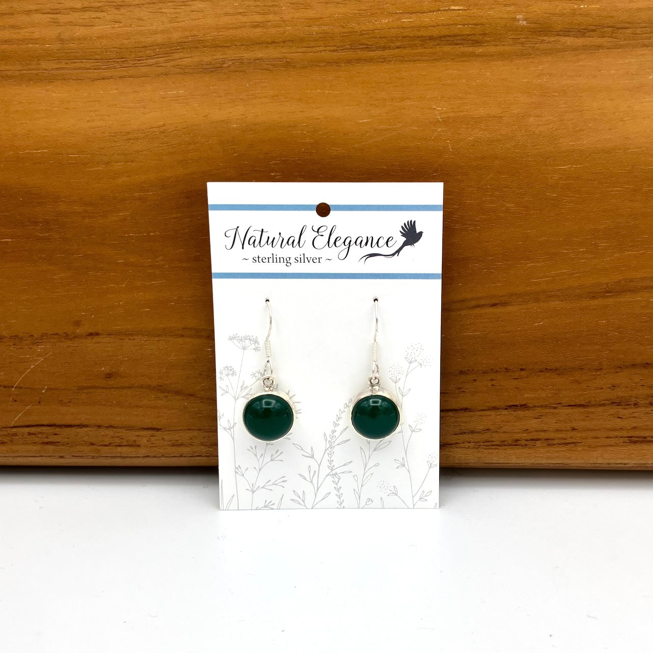 Adventurine Sterling Silver Earrings