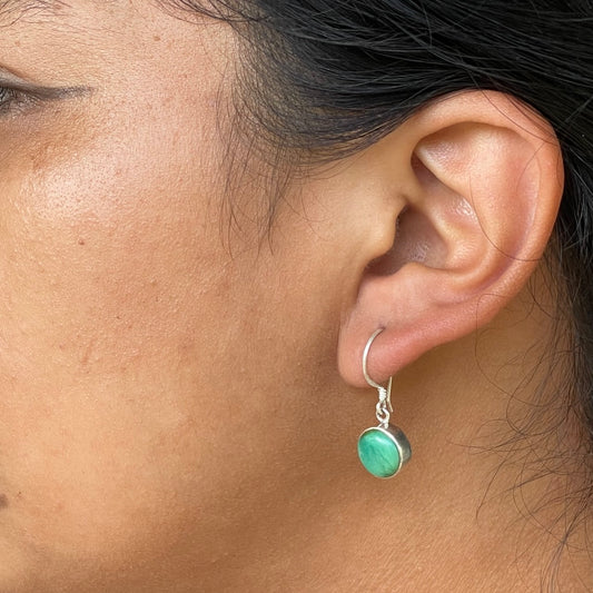 Turquoise Sterling Silver Earrings