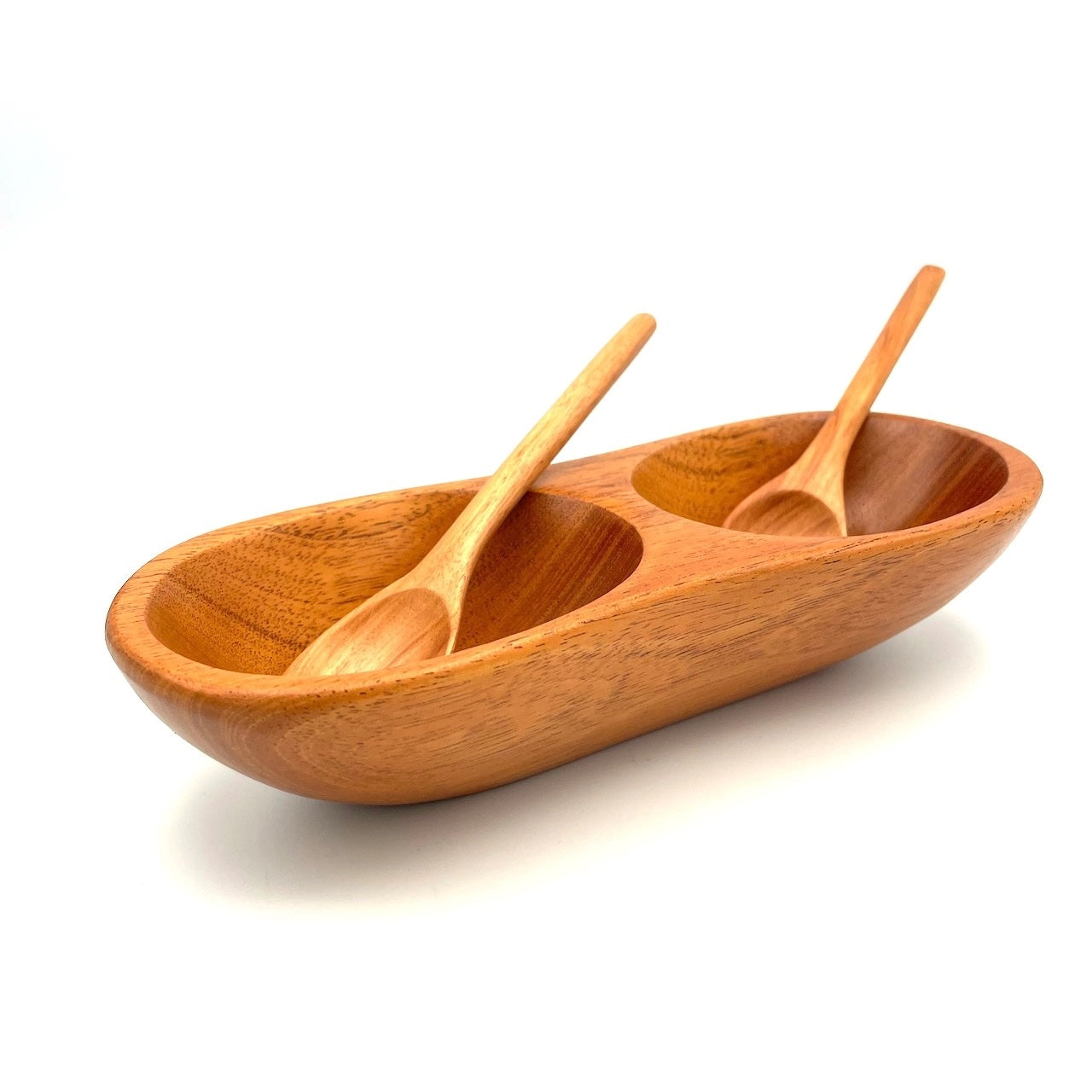 Tropical Hardwood Salsa Dish Small