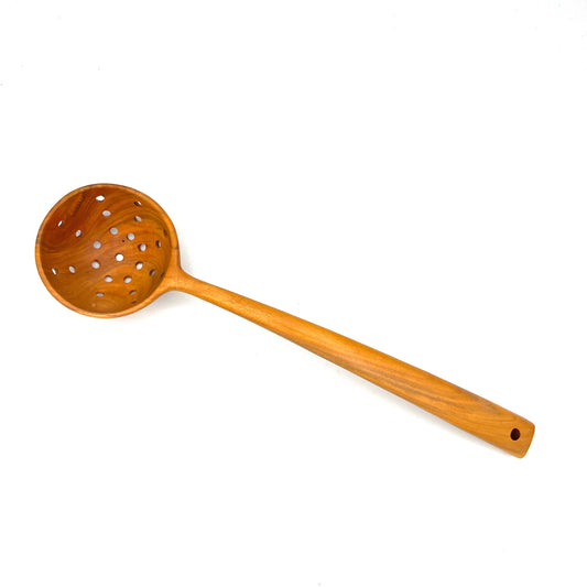 Tropical Hardwood Serving Strainer