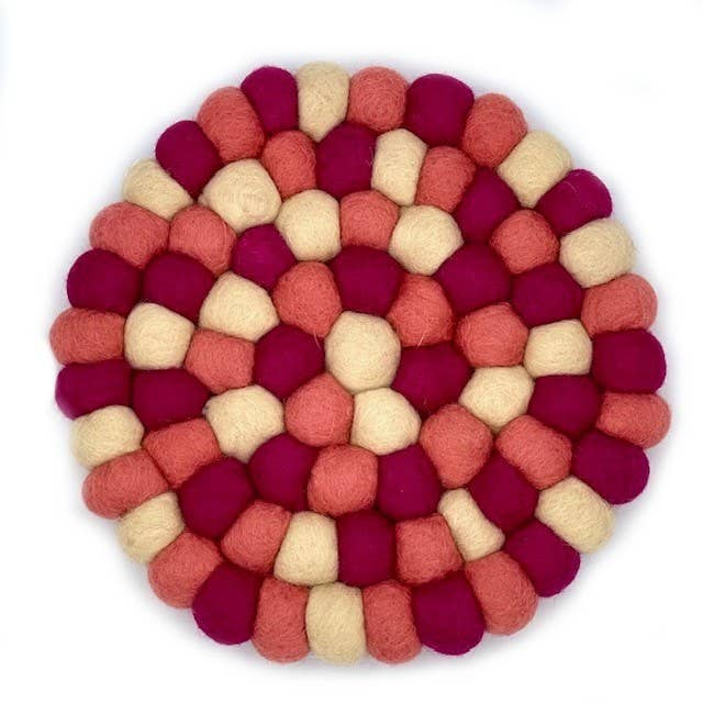 True Love Felt Ball Trivet  (2024 limited design)