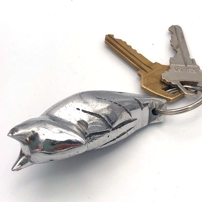 Recycled Aluminum Bat Keychain