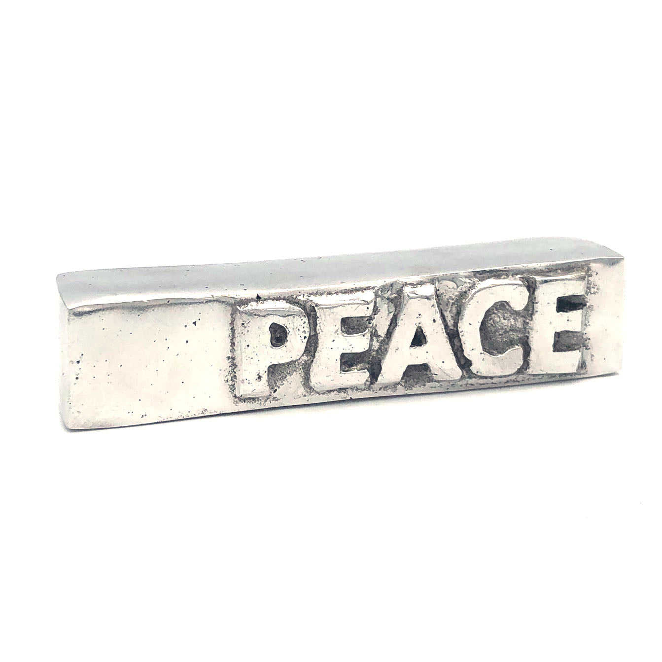 Recycled Aluminum PEACE 5" Bar