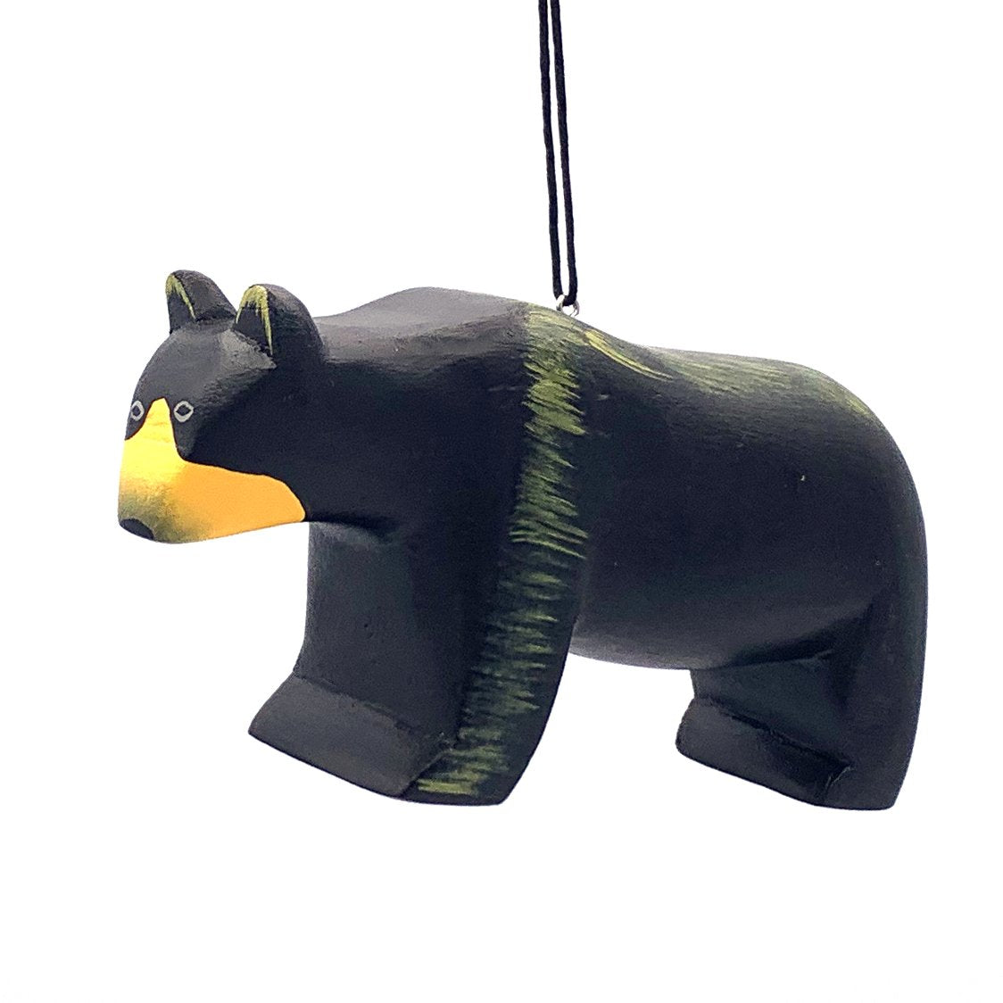 Black Bear Balsa Ornament