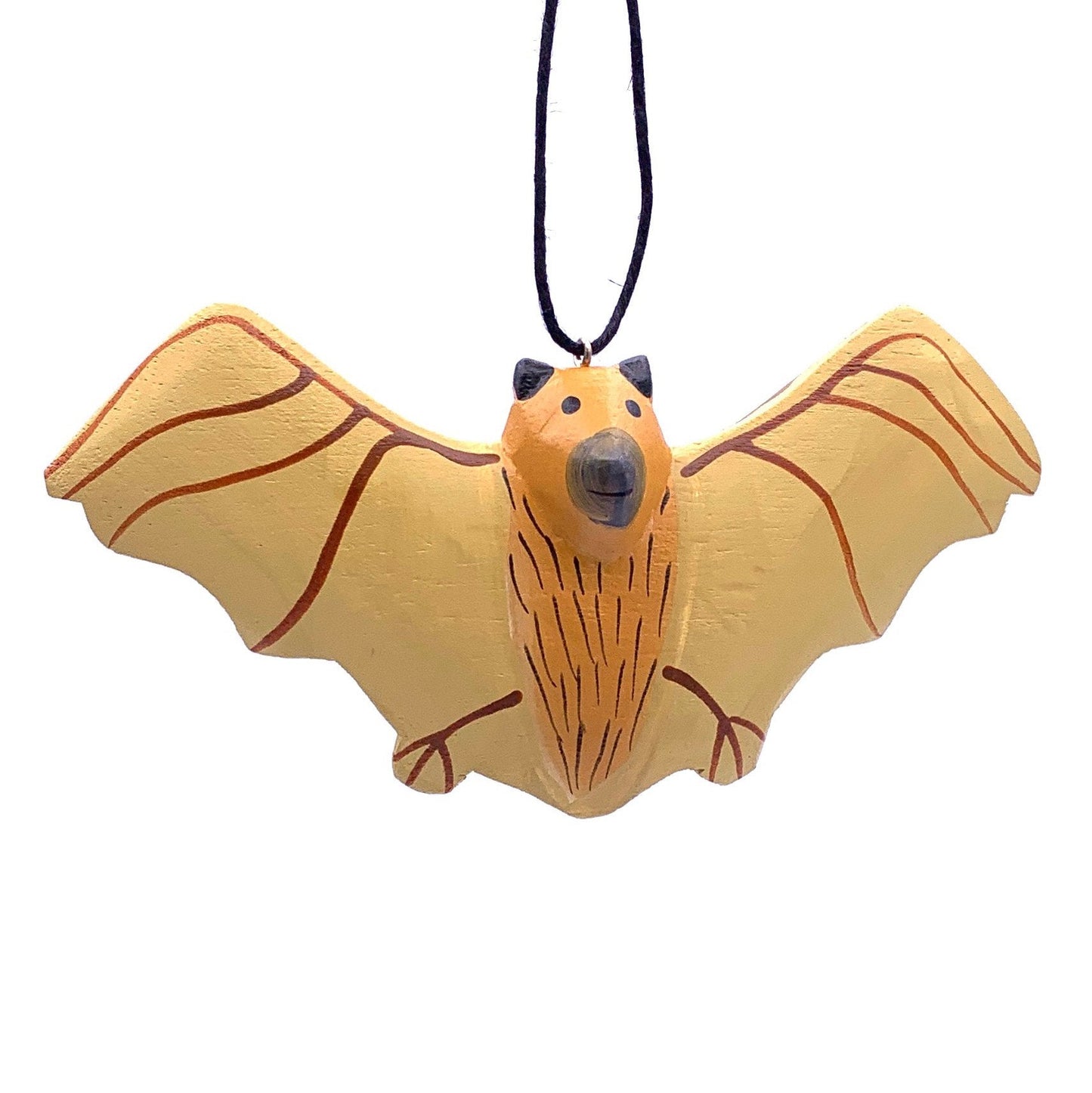 Open-Winged Bat Balsa Ornament
