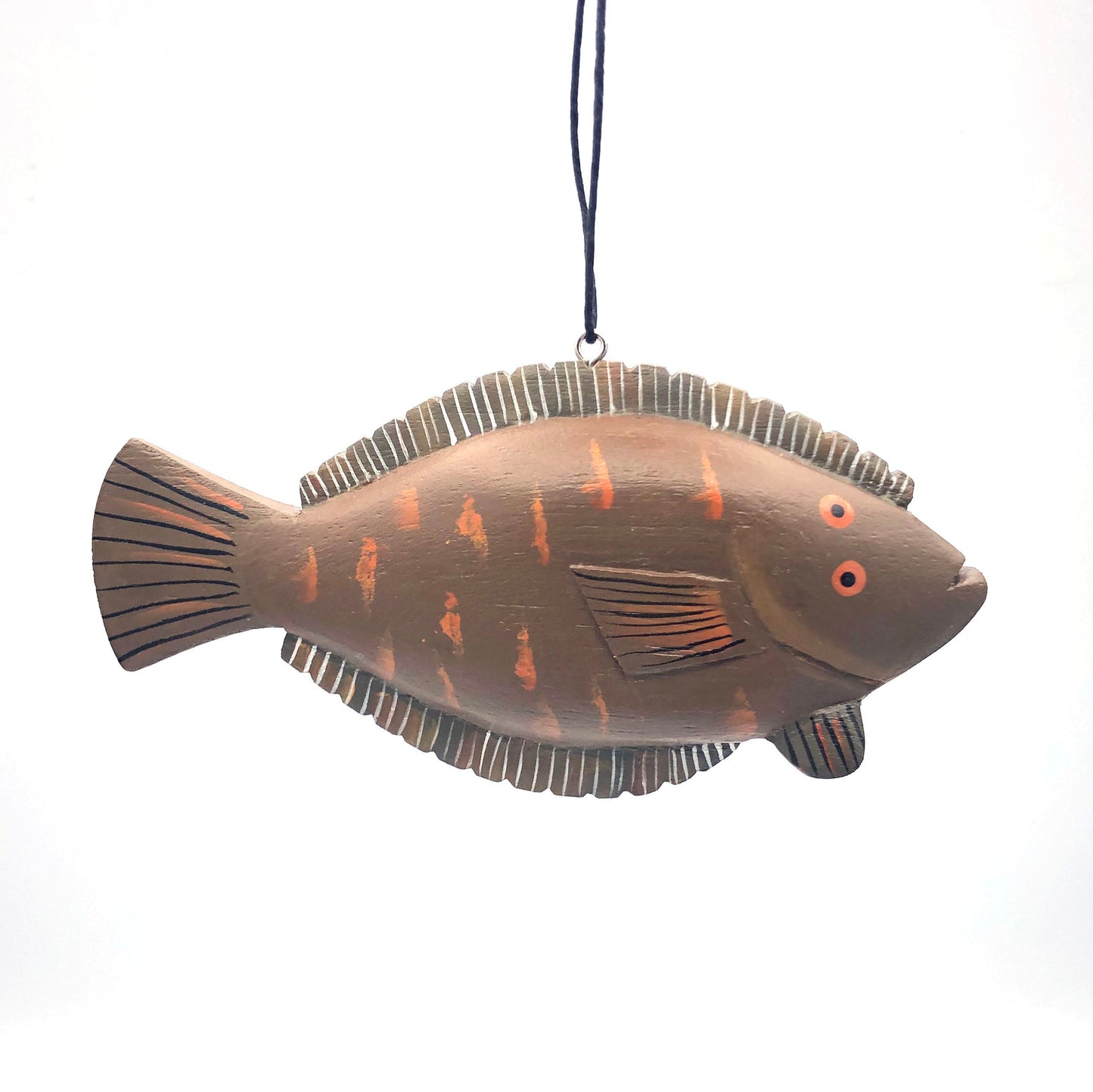Flounder Balsa Ornament