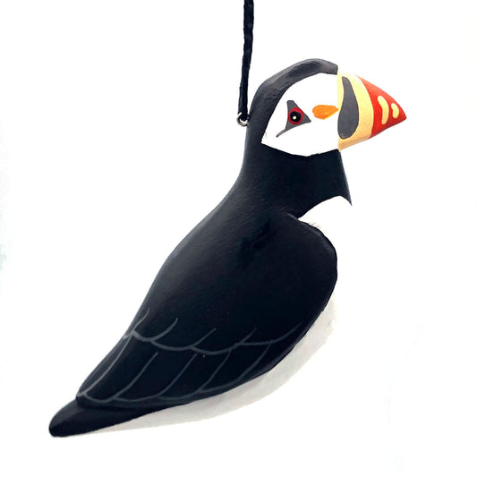 Puffin Balsa Ornament