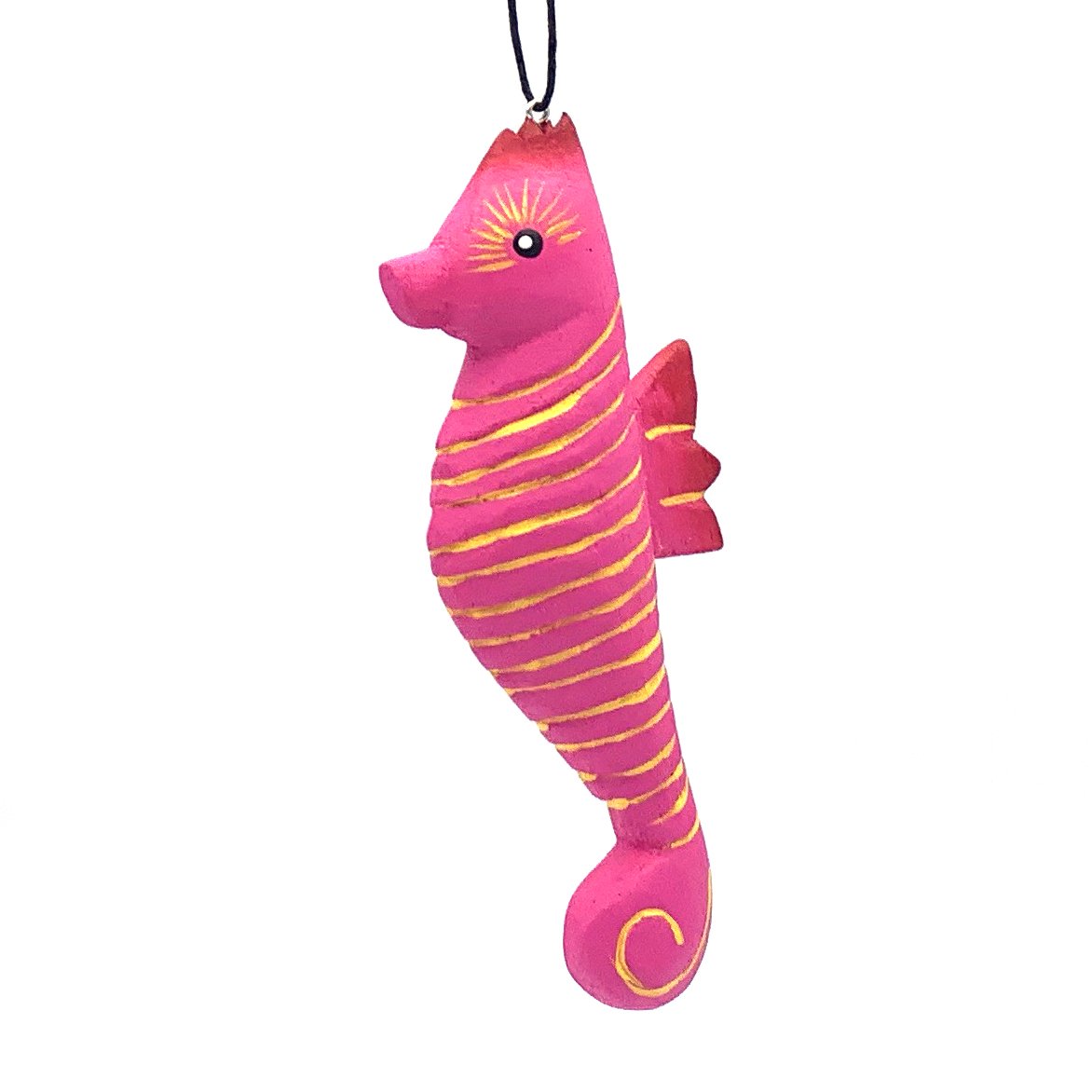 Seahorse Balsa Ornament
