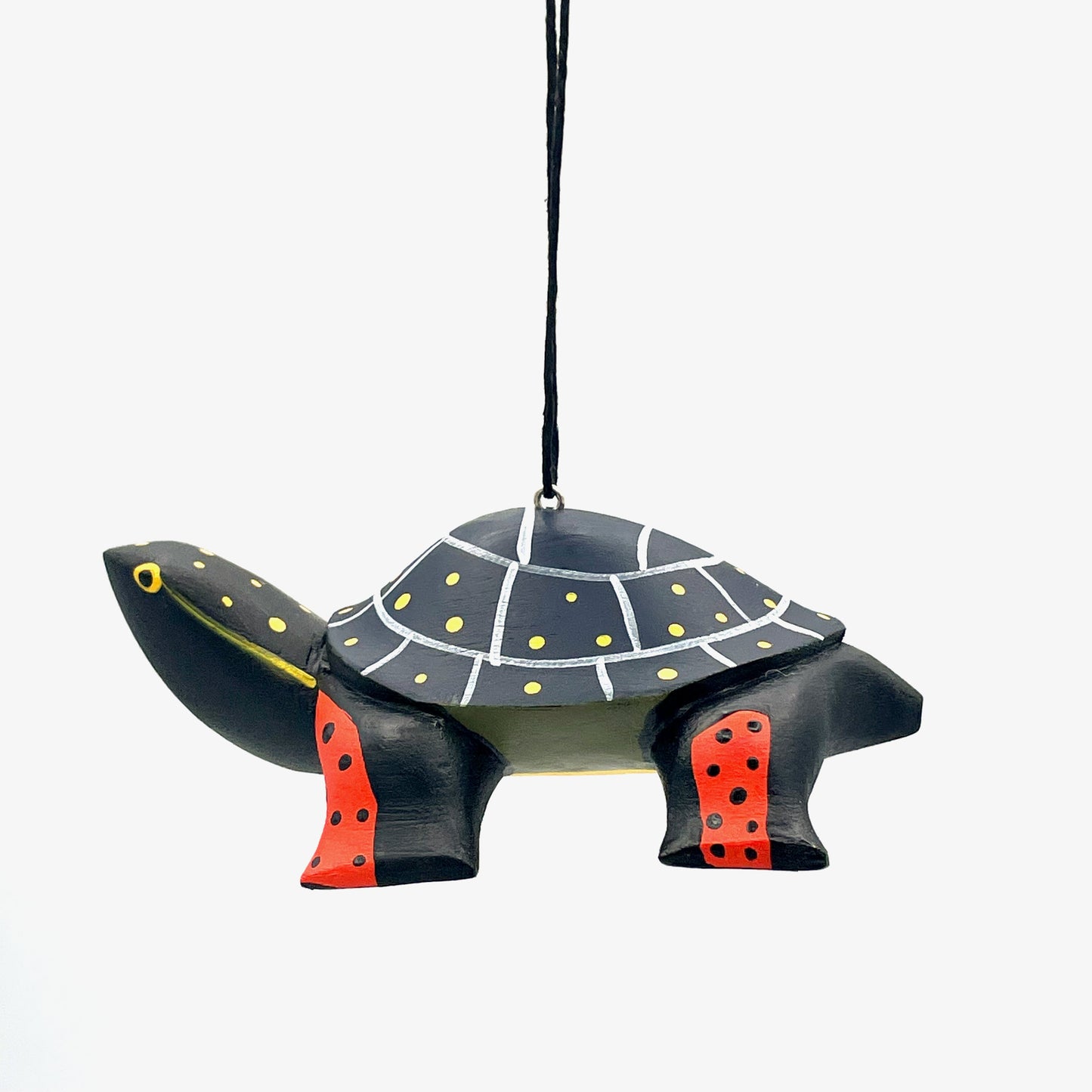 Spotted Turtle Balsa Ornament